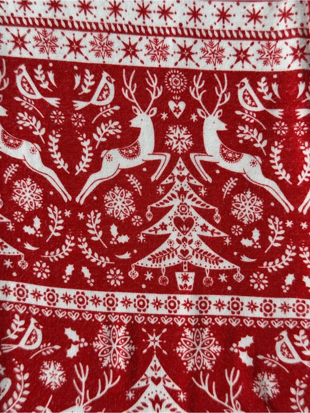 Little Sleepies Reindeer Cheer Bamboo Zippy size 6-12 Months